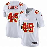 Nike Chiefs 49 Daniel Sorensen White Shadow Logo Limited Jersey Yhua,baseball caps,new era cap wholesale,wholesale hats